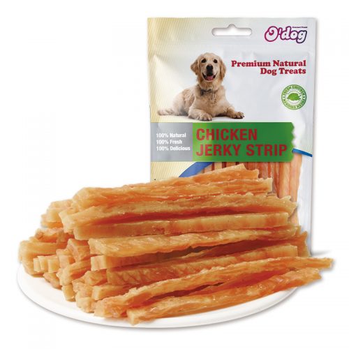 100% Natural organic soft chicken breast Jerky dry dog chicken fillet snack food wholesale pet treats dog chew snacks