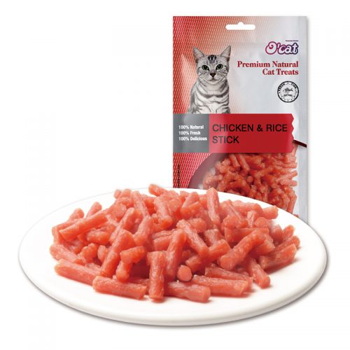 Chicken With Rice Mini Stick Shandong Best Selling for cat premium natural cat dental training treats O'dog O'cat myjian